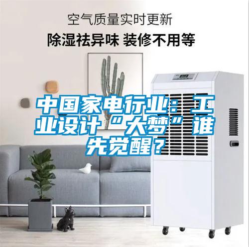 中国家电行业:工业设计“大梦”谁先觉醒?