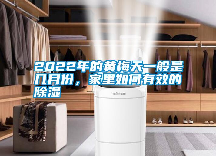 2022年的黄梅天一般是几月份,家里如何有效的除湿