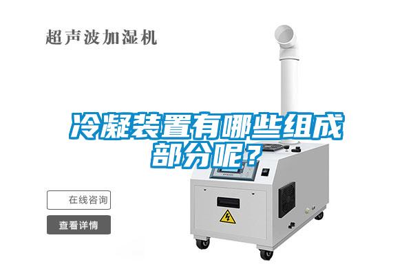冷凝装置有哪些组成部分呢?