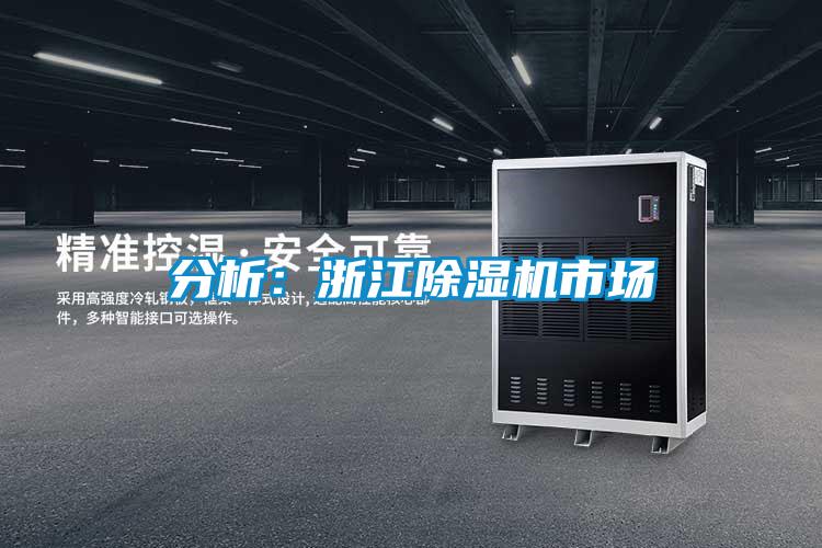分析:浙江除湿机市场
