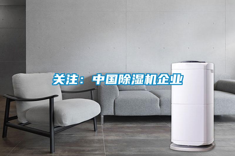 关注:中国除湿机企业