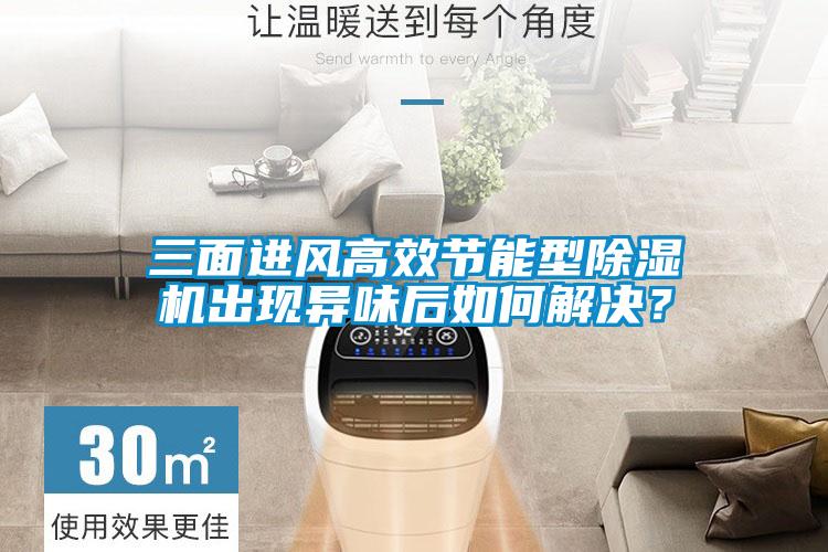 三面进风高效节能型除湿机出现异味后如何解决?