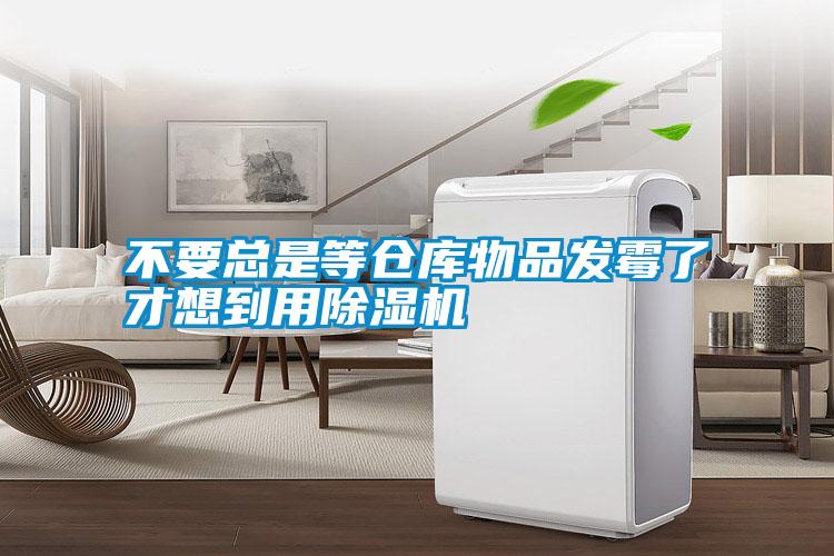 不要总是等仓库物品发霉了才想到用除湿机