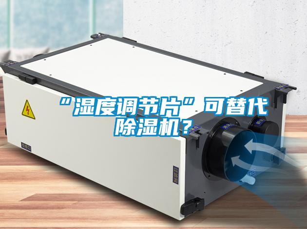 “湿度调节片”可替代除湿机?
