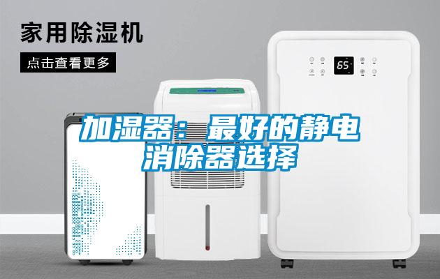 加湿器:最好的静电消除器选择