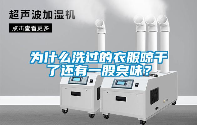 为什么洗过的衣服晾干了还有一股臭味?