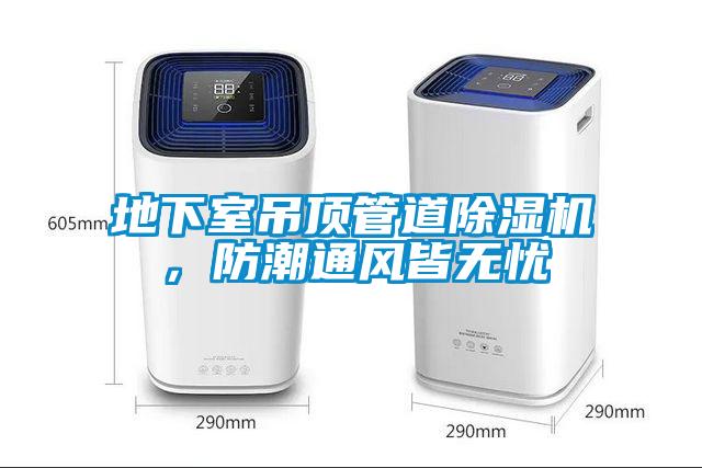 地下室吊顶管道除湿机,防潮通风皆无忧