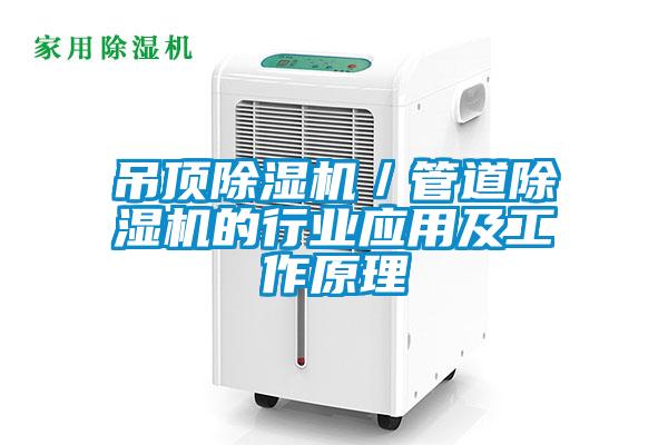 吊顶除湿机/管道除湿机的行业应用及工作原理