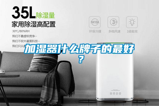 加湿器什么牌子的最好?