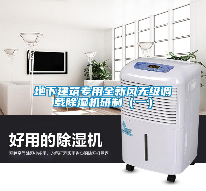 地下建筑专用全新风无级调载除湿机研制(一)