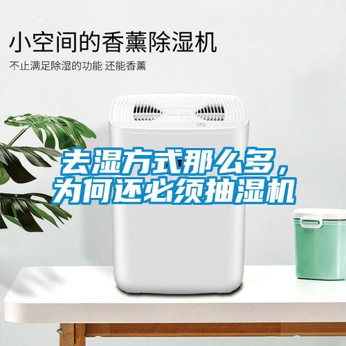 去湿方式那么多,为何还必须抽湿机