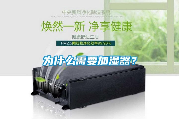 为什么需要加湿器?