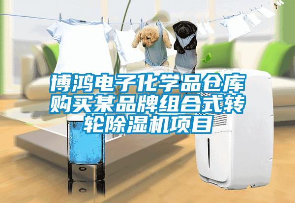 博鸿电子化学品仓库购买某品牌组合式转轮除湿机项目