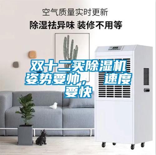 双十二买除湿机姿势要帅, 速度要快