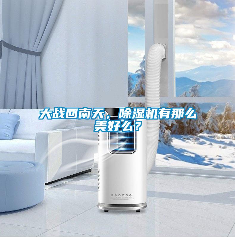 大战回南天,除湿机有那么美好么?