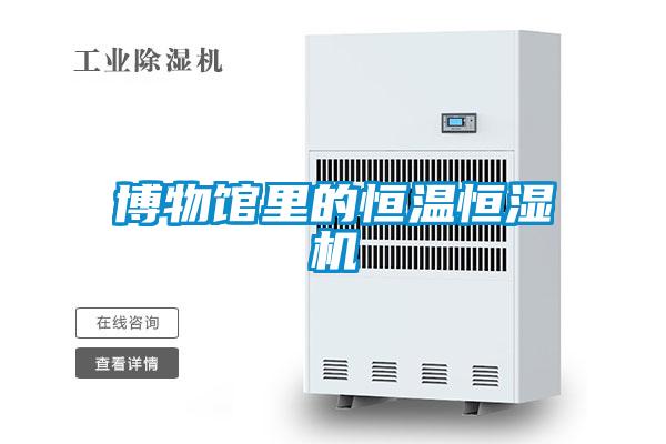 博物馆里的恒温恒湿机