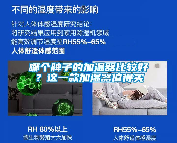 哪个牌子的加湿器比较好?这一款加湿器值得买