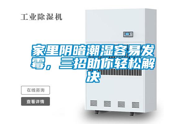 家里阴暗潮湿容易发霉,三招助你轻松解决