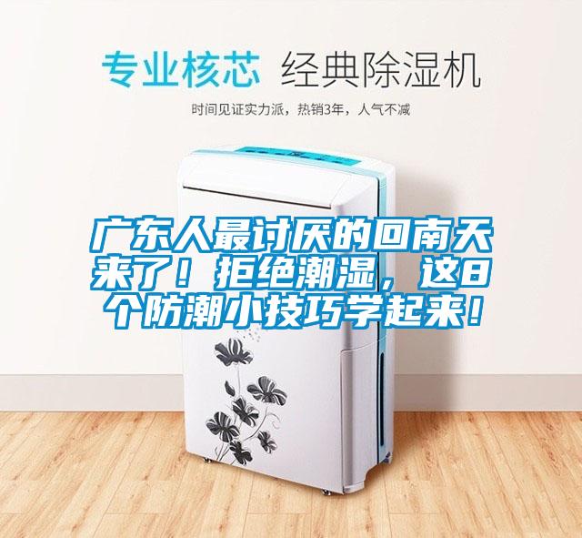 广东人最讨厌的回南天来了!拒绝潮湿,这8个防潮小技巧学起来!
