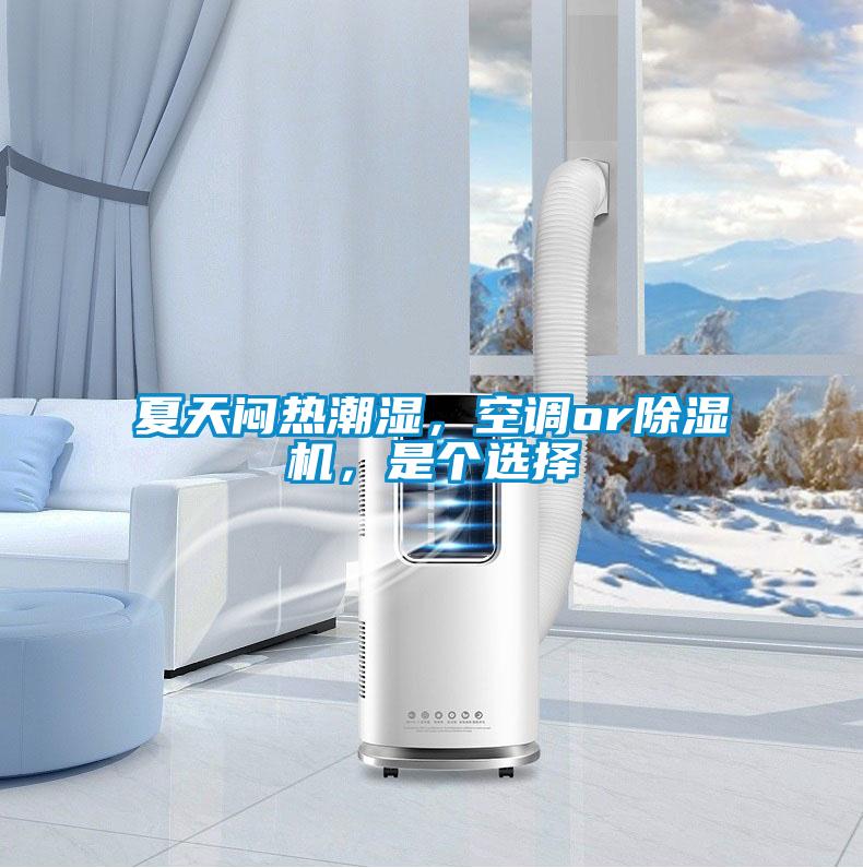 夏天闷热潮湿,空调or除湿机,是个选择