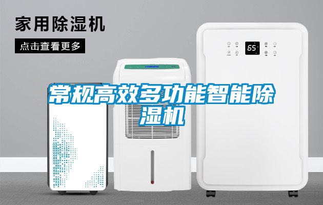 常规高效多功能智能除湿机