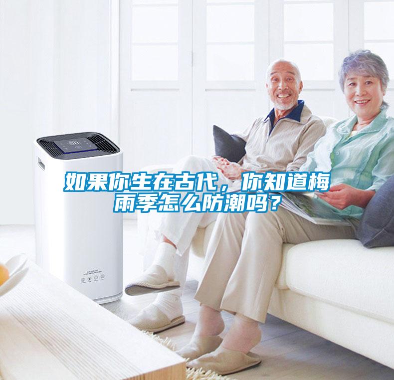 如果你生在古代,你知道梅雨季怎么防潮吗?