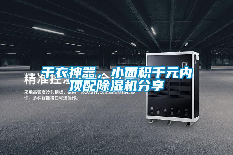 干衣神器,小面积千元内顶配除湿机分享