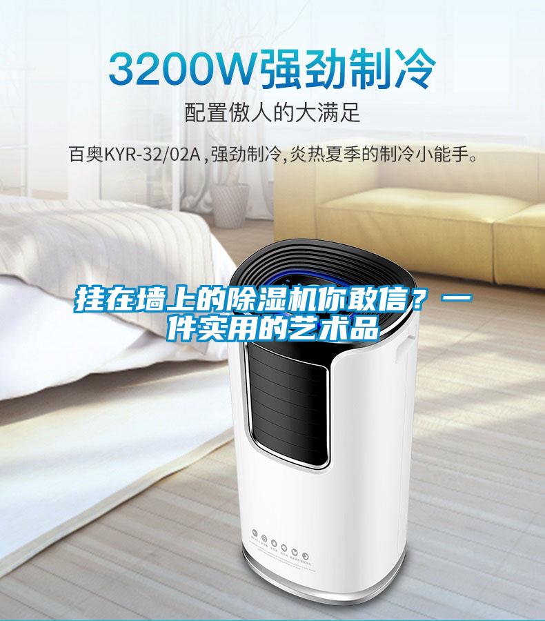 挂在墙上的除湿机你敢信?一件实用的艺术品