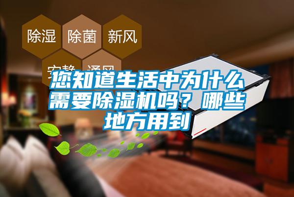 您知道生活中为什么需要除湿机吗?哪些地方用到