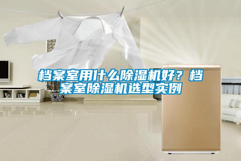 档案室用什么除湿机好?档案室除湿机选型实例