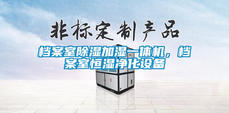 档案室除湿加湿一体机,档案室恒湿净化设备