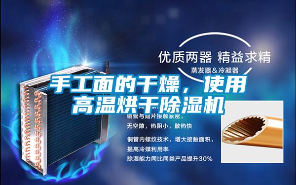 手工面的干燥,使用高温烘干除湿机