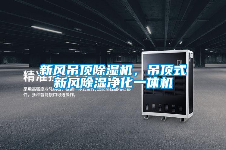 新风吊顶除湿机,吊顶式新风除湿净化一体机