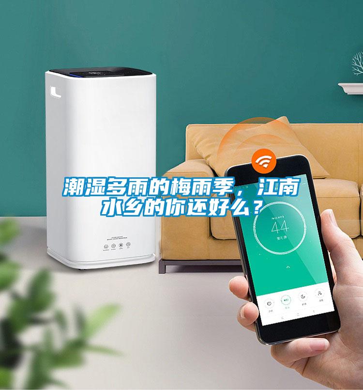 潮湿多雨的梅雨季,江南水乡的你还好么?