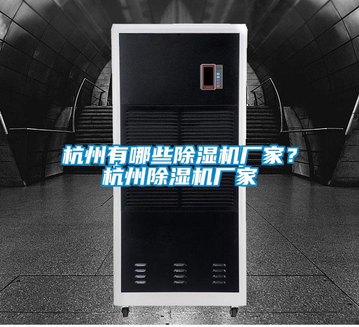 杭州有哪些除湿机厂家?杭州除湿机厂家