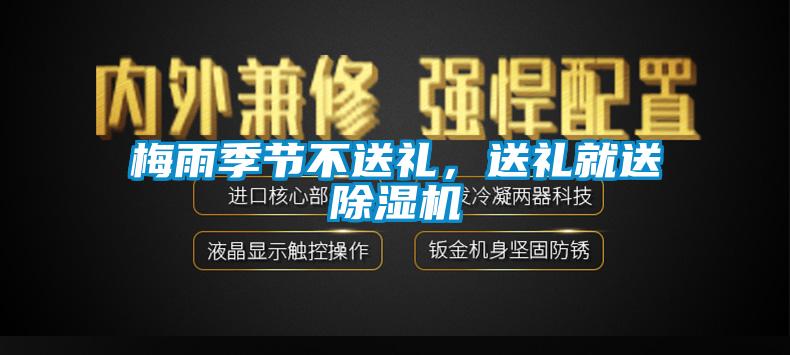 梅雨季节不送礼,送礼就送除湿机