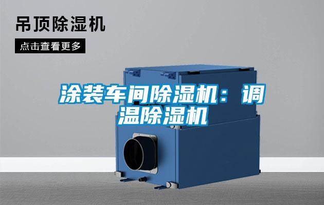 涂装车间除湿机:调温除湿机