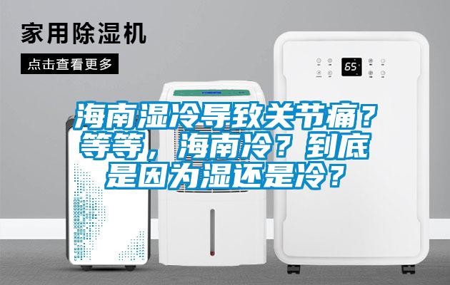 海南湿冷导致关节痛?等等,海南冷?到底是因为湿还是冷?