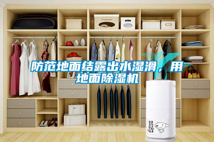 防范地面结露出水湿滑,用地面除湿机