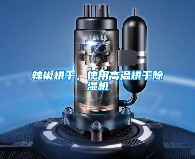 辣椒烘干,使用高温烘干除湿机