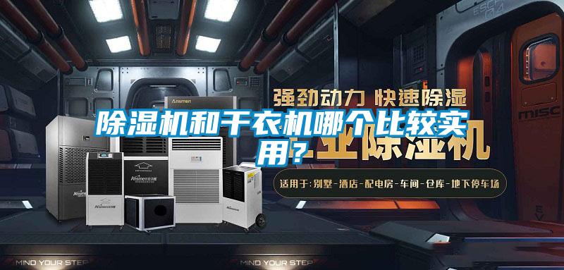 除湿机和干衣机哪个比较实用?