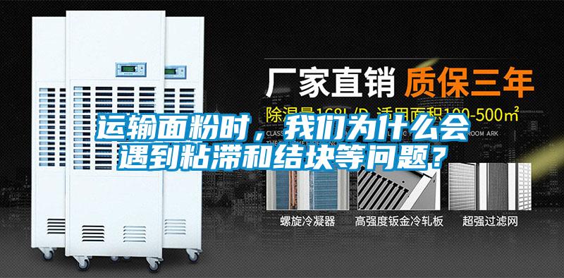 运输面粉时,我们为什么会遇到粘滞和结块等问题?