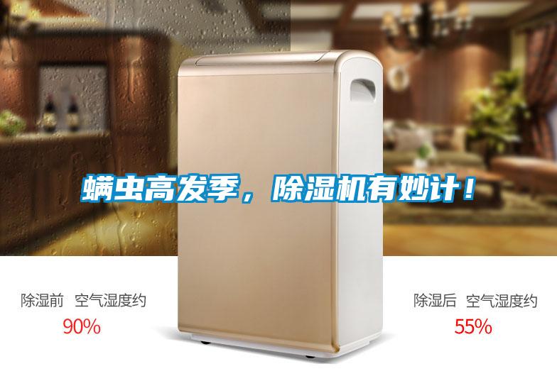 螨虫高发季,除湿机有妙计!