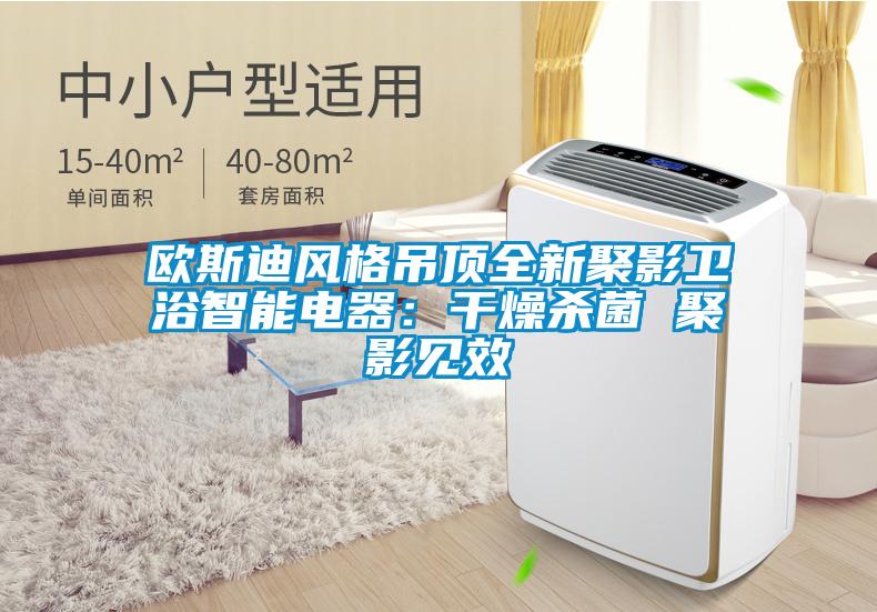 欧斯迪风格吊顶全新聚影卫浴智能电器:干燥杀菌 聚影见效