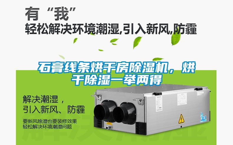 石膏线条烘干房除湿机,烘干除湿一举两得