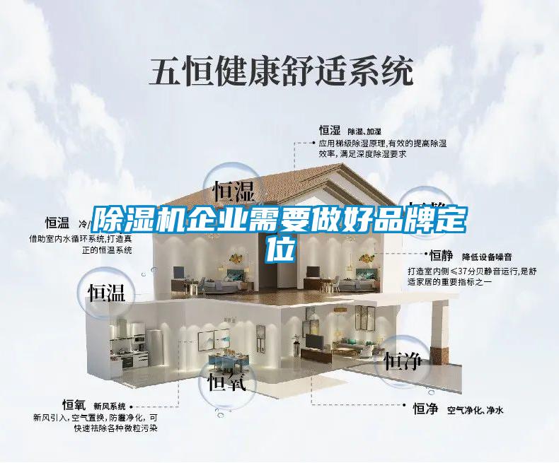 除湿机企业需要做好品牌定位