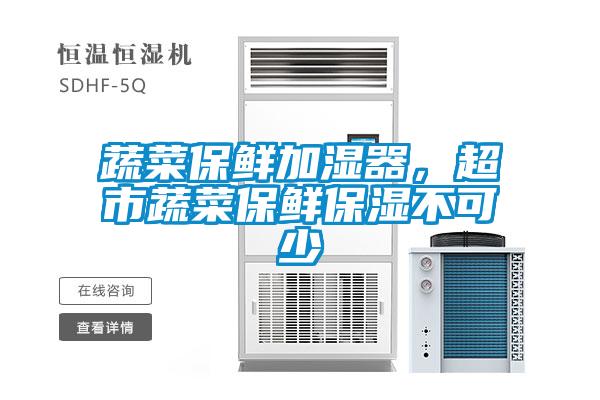 蔬菜保鲜加湿器,超市蔬菜保鲜保湿不可少