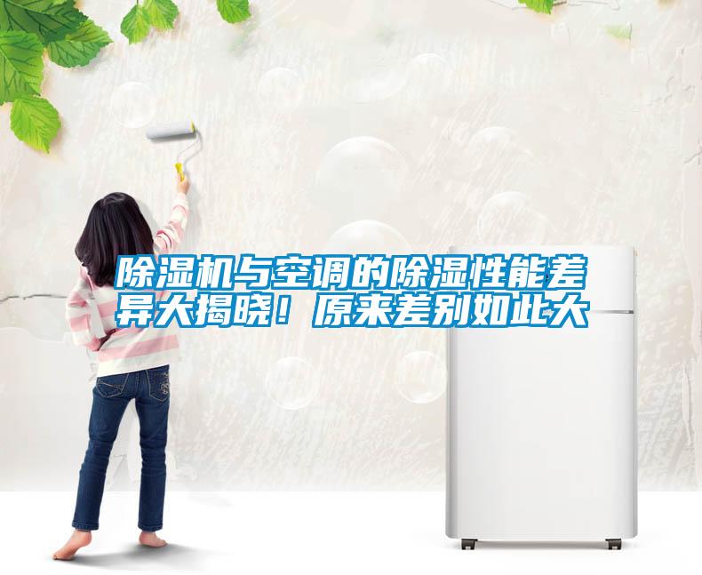 除湿机与空调的除湿性能差异大揭晓!原来差别如此大