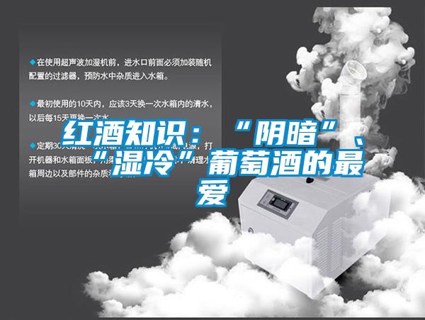 红酒知识:“阴暗”、“湿冷”葡萄酒的最爱