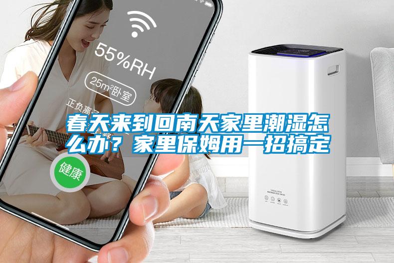 春天来到回南天家里潮湿怎么办?家里保姆用一招搞定